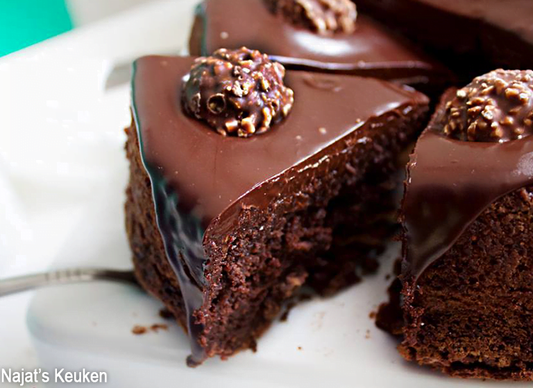 Smeuige chocolade cake
