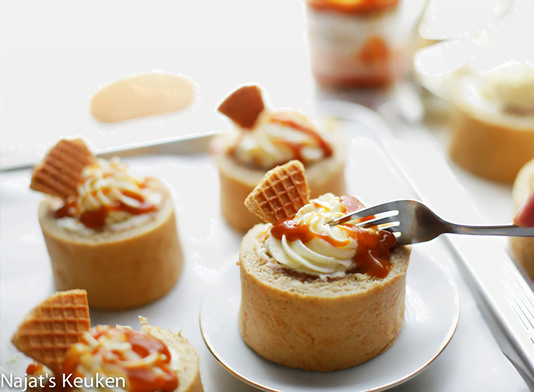 Stroopwafel swirls