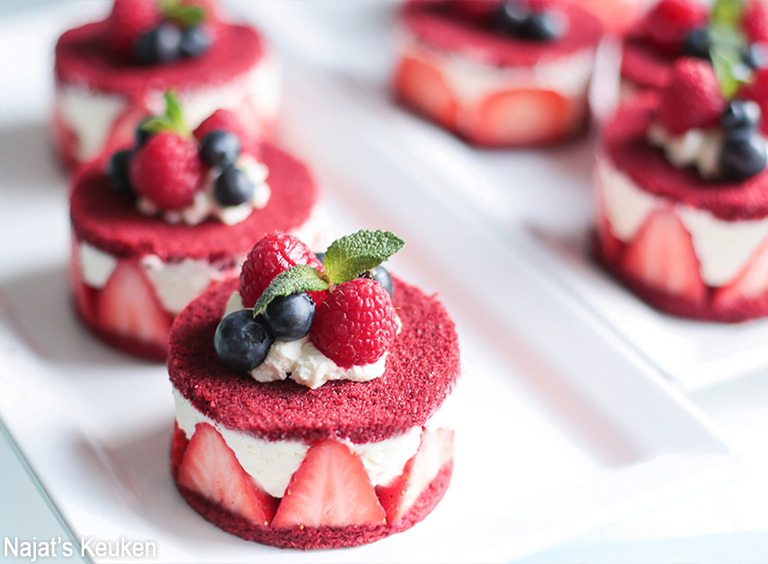 Strawberry velvet