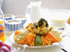 Bereiding van de Marokkaanse couscous