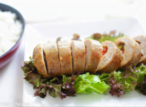 Chicken Roll (no oven needed)