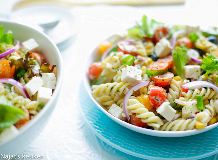 Fusilli salade