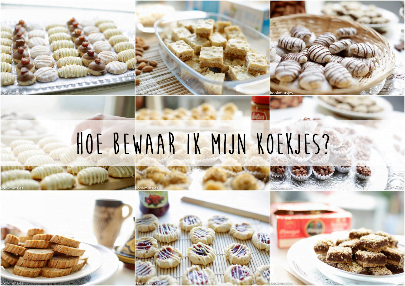 Hoe kan je het best koekjes bewaren?