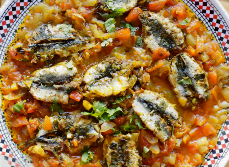 Charmilla met sardine