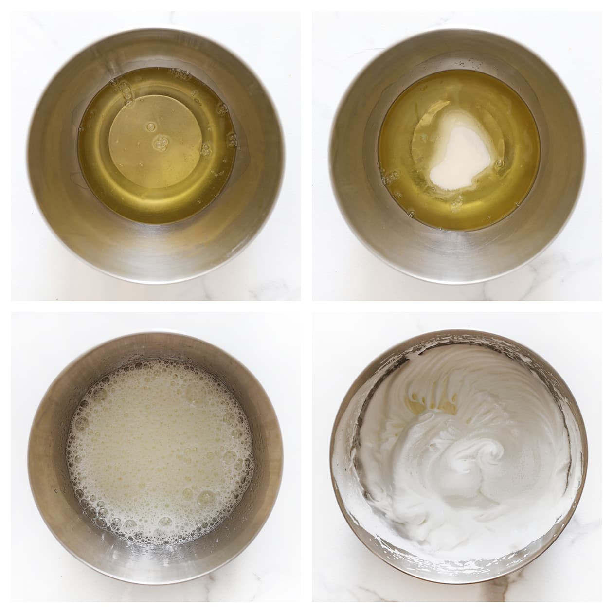 Eiwitten mixen tot een meringue