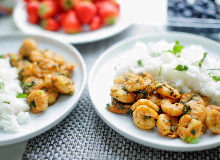 Garlic shrimps