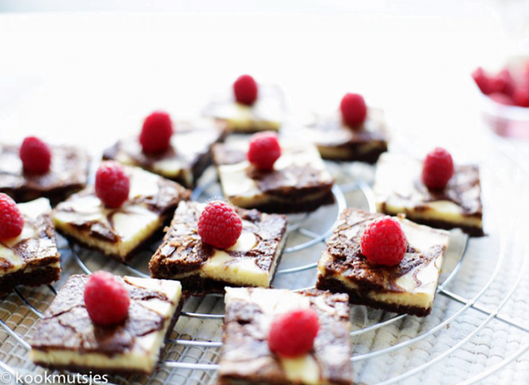 Brownie cheesecake