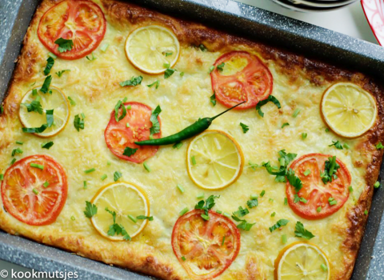 Marokkaanse aardappelschotel