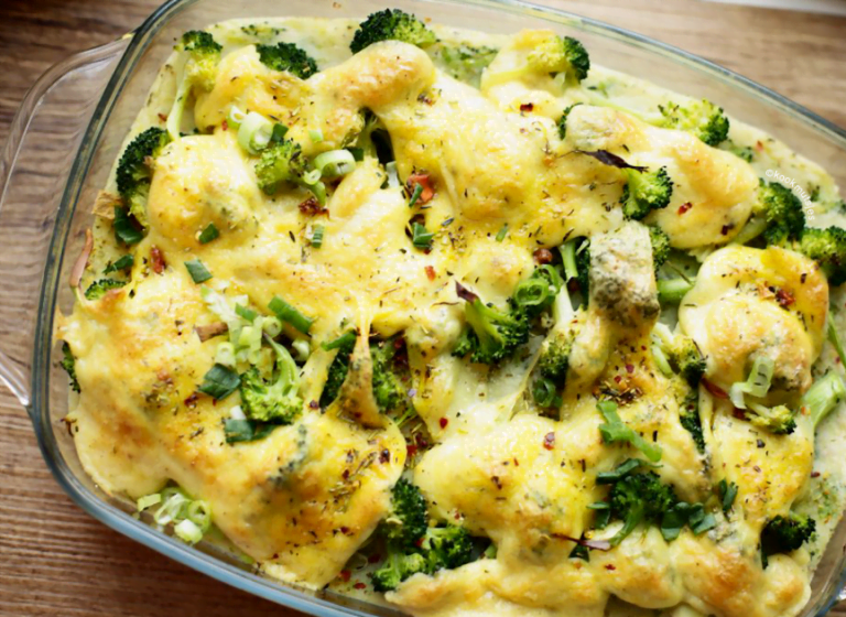 Broccoli-kaasschotel
