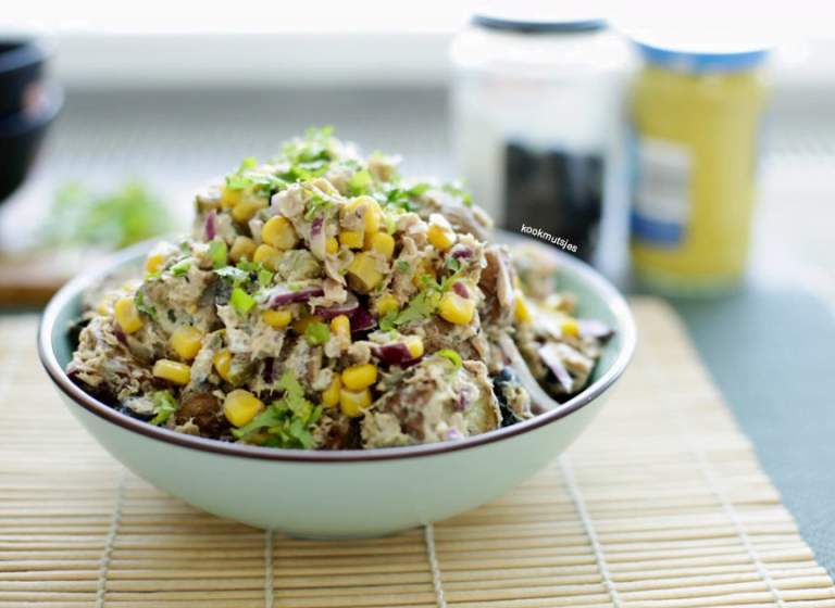Aardappel tonijnsalade
