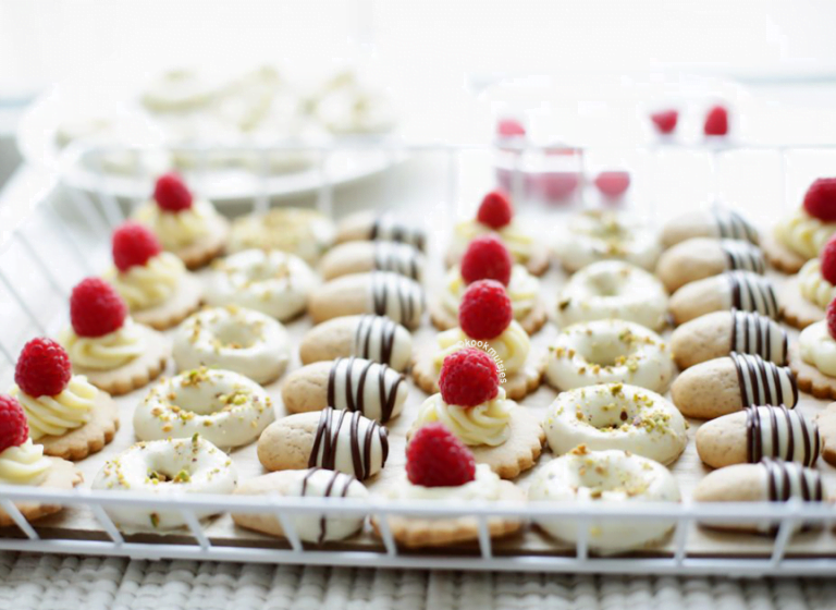Aardbeienkoekjes