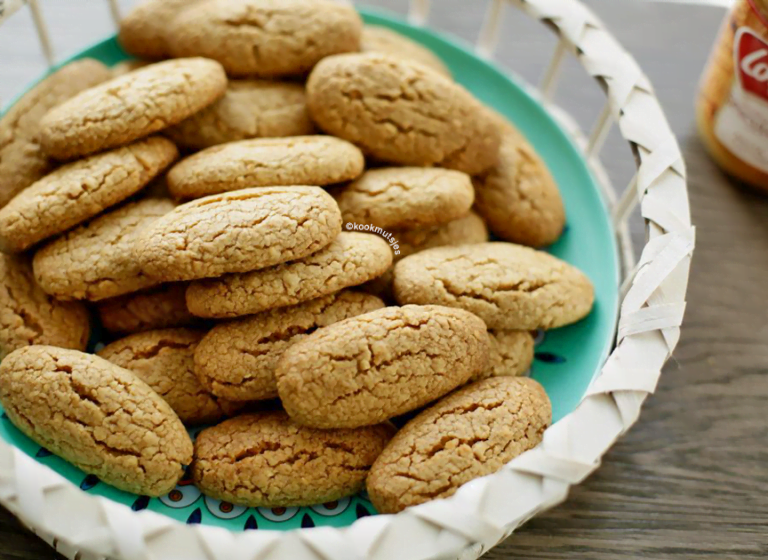 Pindakoek met speculoos