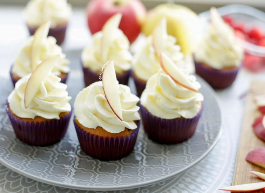 Appel cupcakes