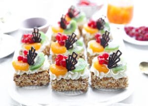 Slagroomtaartjes (no bake) Kookmutsjes