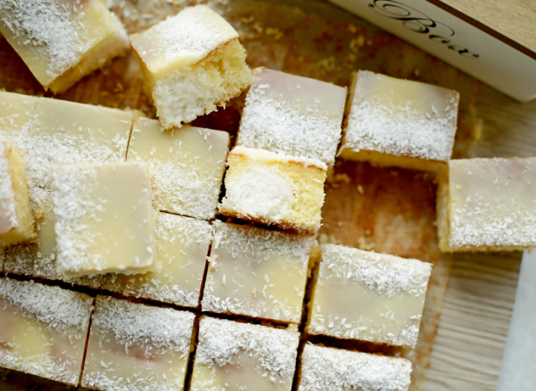 Zachte kokoscake