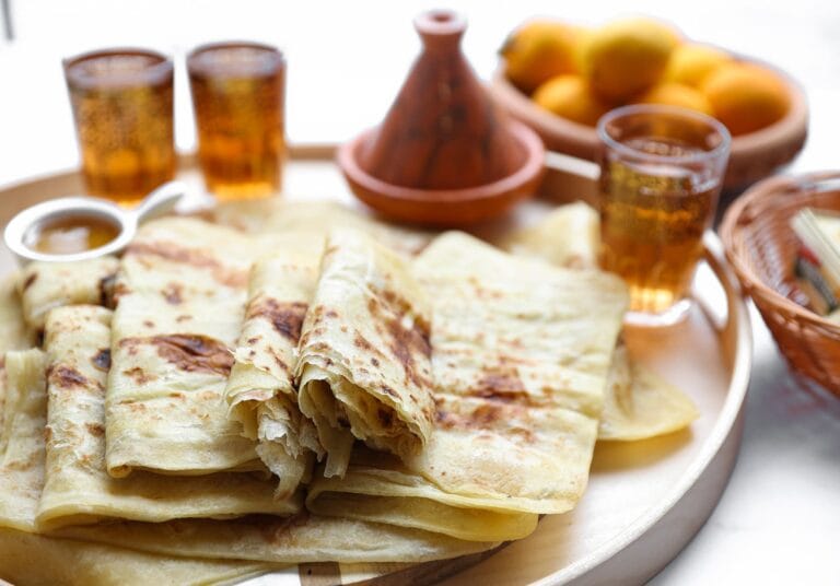 Msmen / Rghaif / Marokkaanse pannenkoek