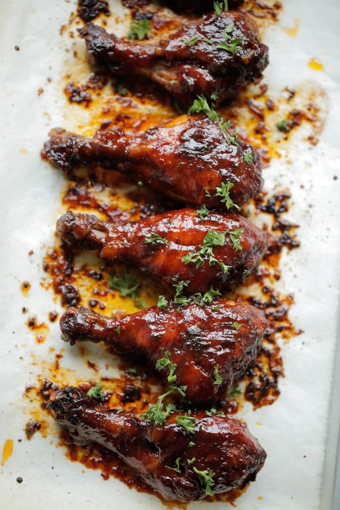 Sticky drumsticks uit de oven | Kookmutsjes