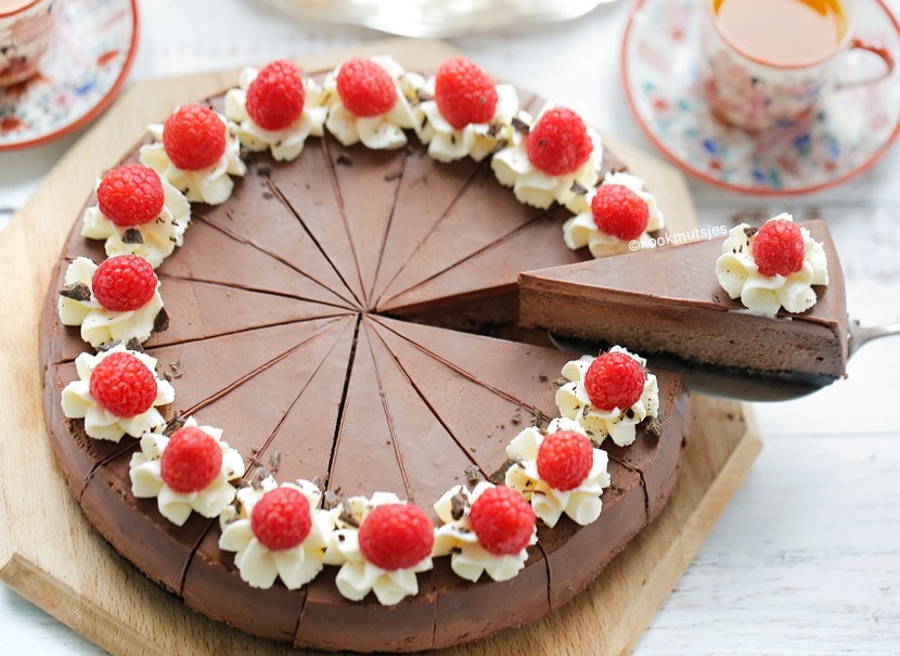 Basisrecept: Chocolade cheesecake