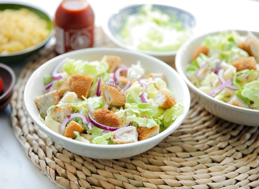 Mc Chicken salade