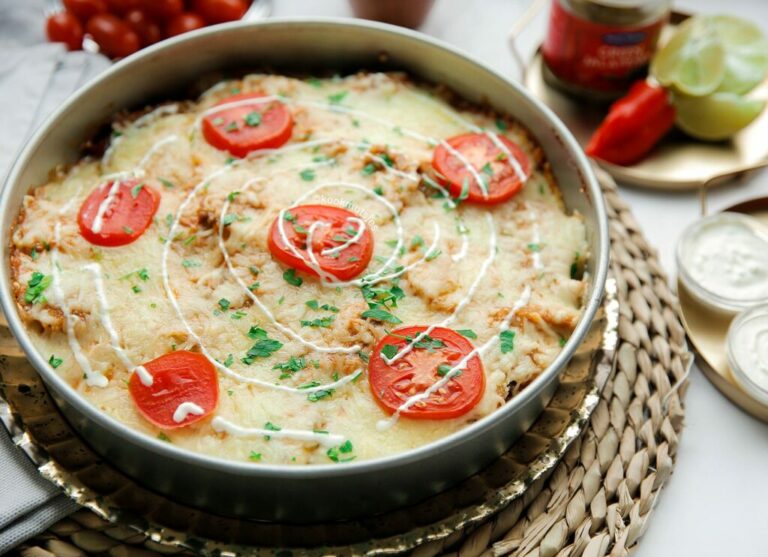 Butter chicken aardappelschotel