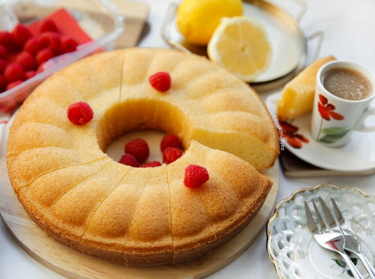 Simpele citroencake