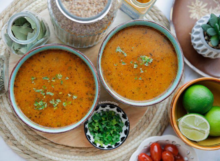 Vegetarische bulgursoep