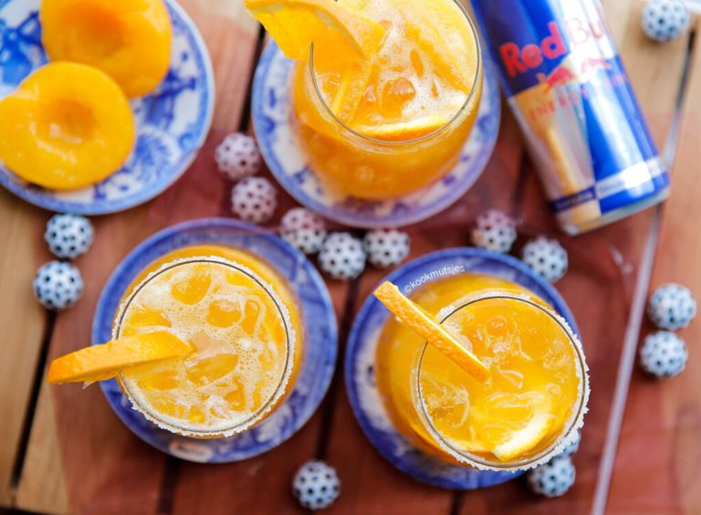 Peachy mocktail