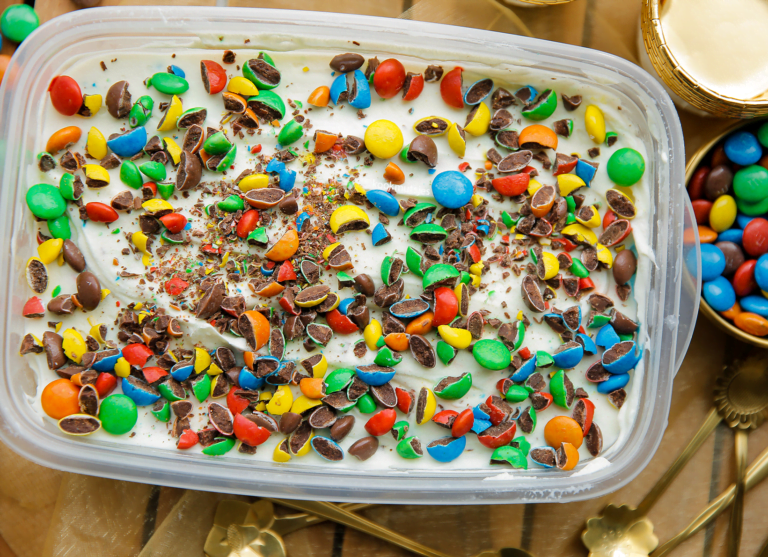 M&M ijs