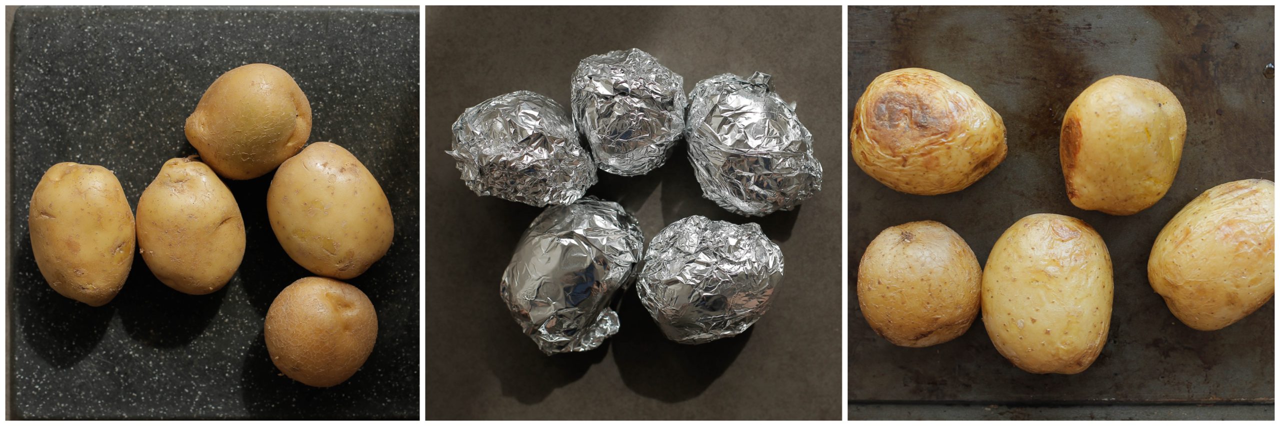 Aardappels voorbakken in de oven