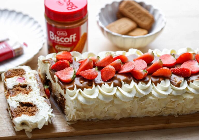 Easy No Bake Biscoff Dessert