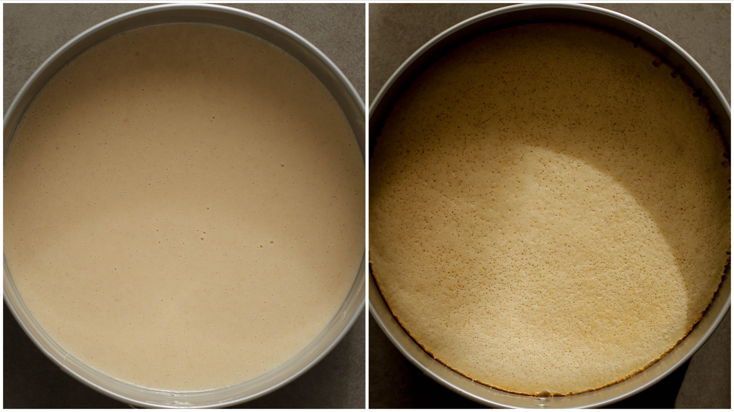 Cake bakken in de oven, eerste ronde