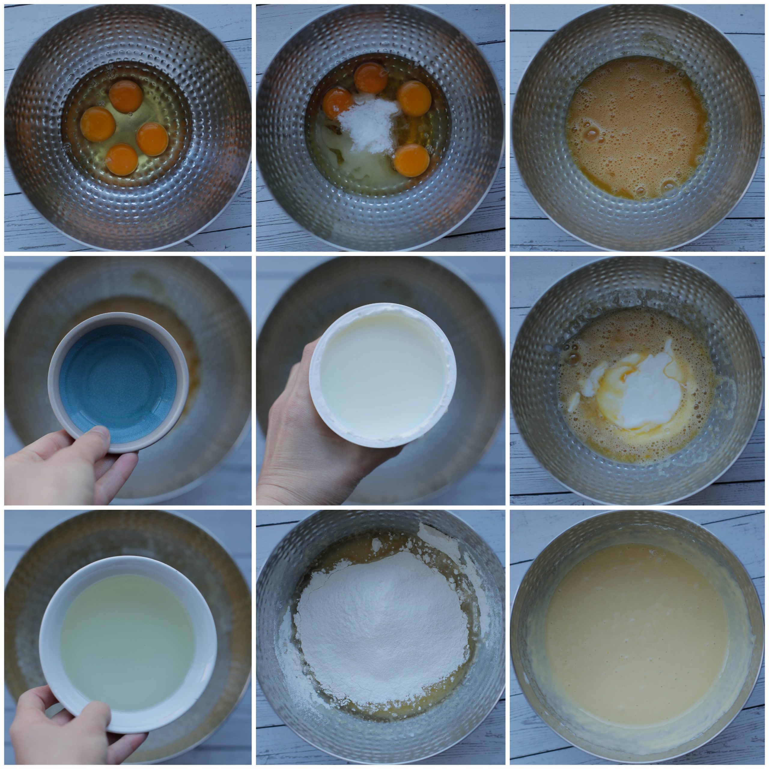 Cakebeslag mixen