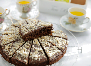 Chocoladecake zonder suiker Kookmutsjes