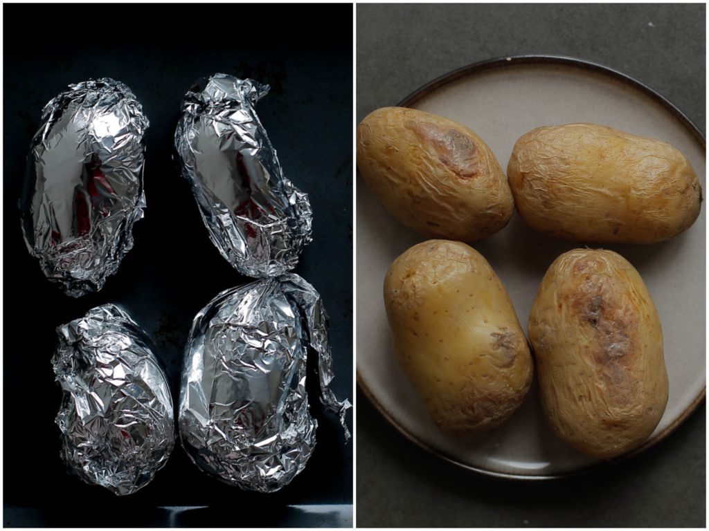 Gevulde aardappels met kip en pesto | Kookmutsjes