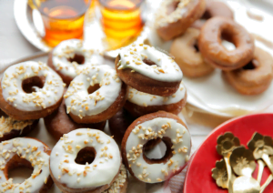 Kaneel donuts Kookmutsjes