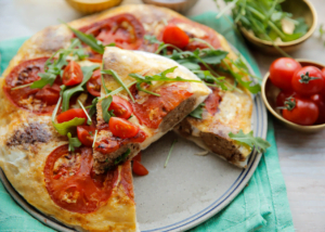 Ei-wrap met gehakt Kookmutsjes