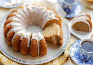 Pompoencake met topping Kookmutsjes