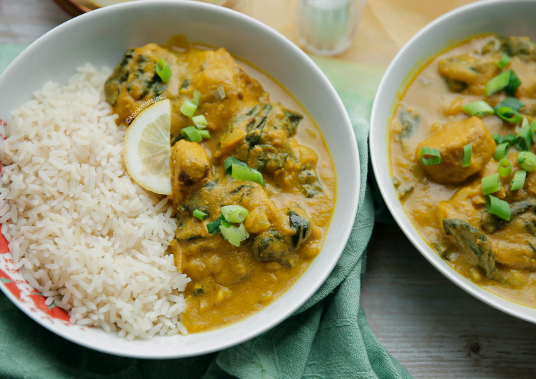 Zeewolf in pompoensaus