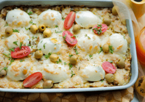 Aardappelschoten met Marokkaanse kip Kookmutsjes