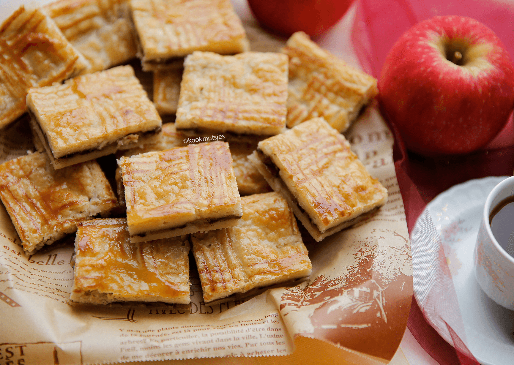 Appel boterkoek Kookmutsjes