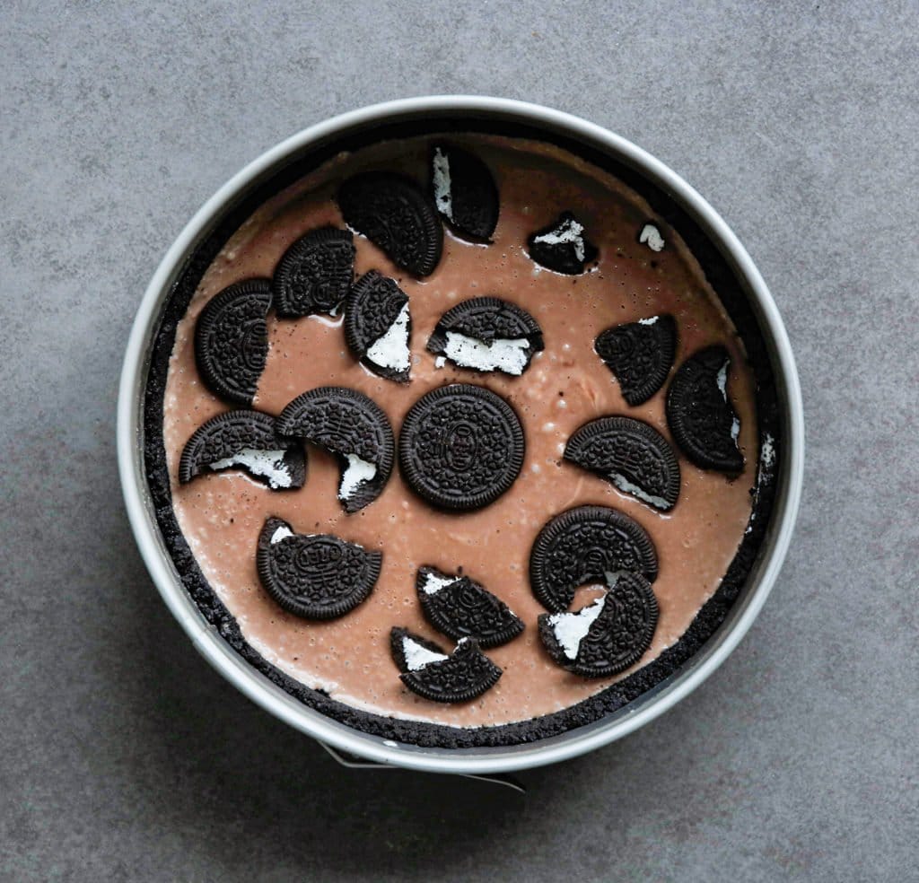 Oreo Chocolade Cheesecake | Kookmutsjes