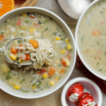 Vegetarische noedelsoep Kookmutsjes