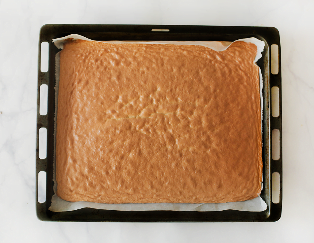 Zet de cake in een voorverwarmde oven op 200℃. Bak in ca. 8-10 minuten gaar.