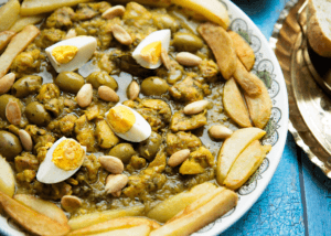 Kiptajine met patat Kookmutsjes