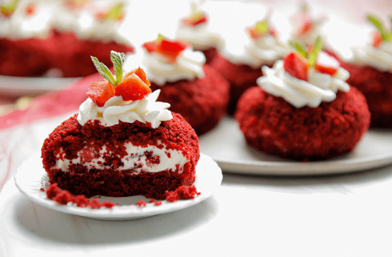 Red velvet kroontjes