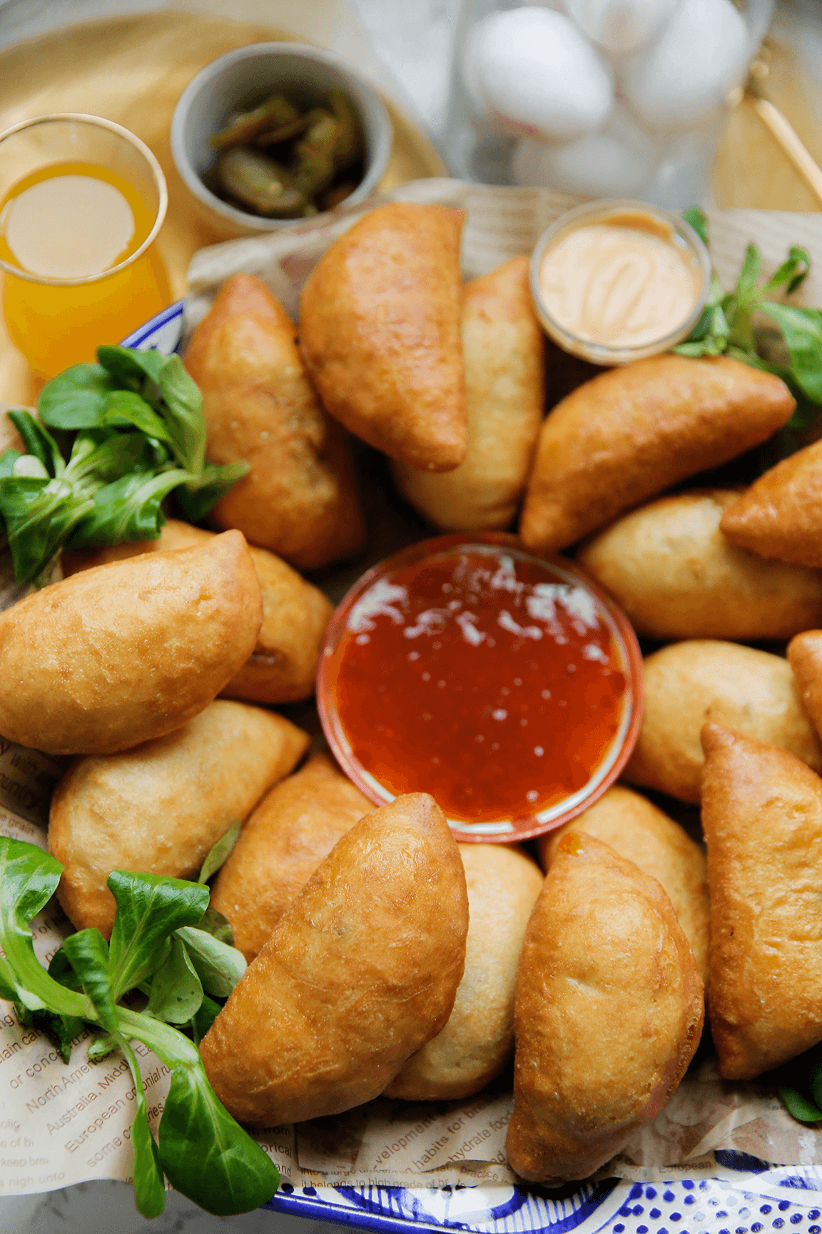 Deeghapjes met tonijn Kookmutsjes