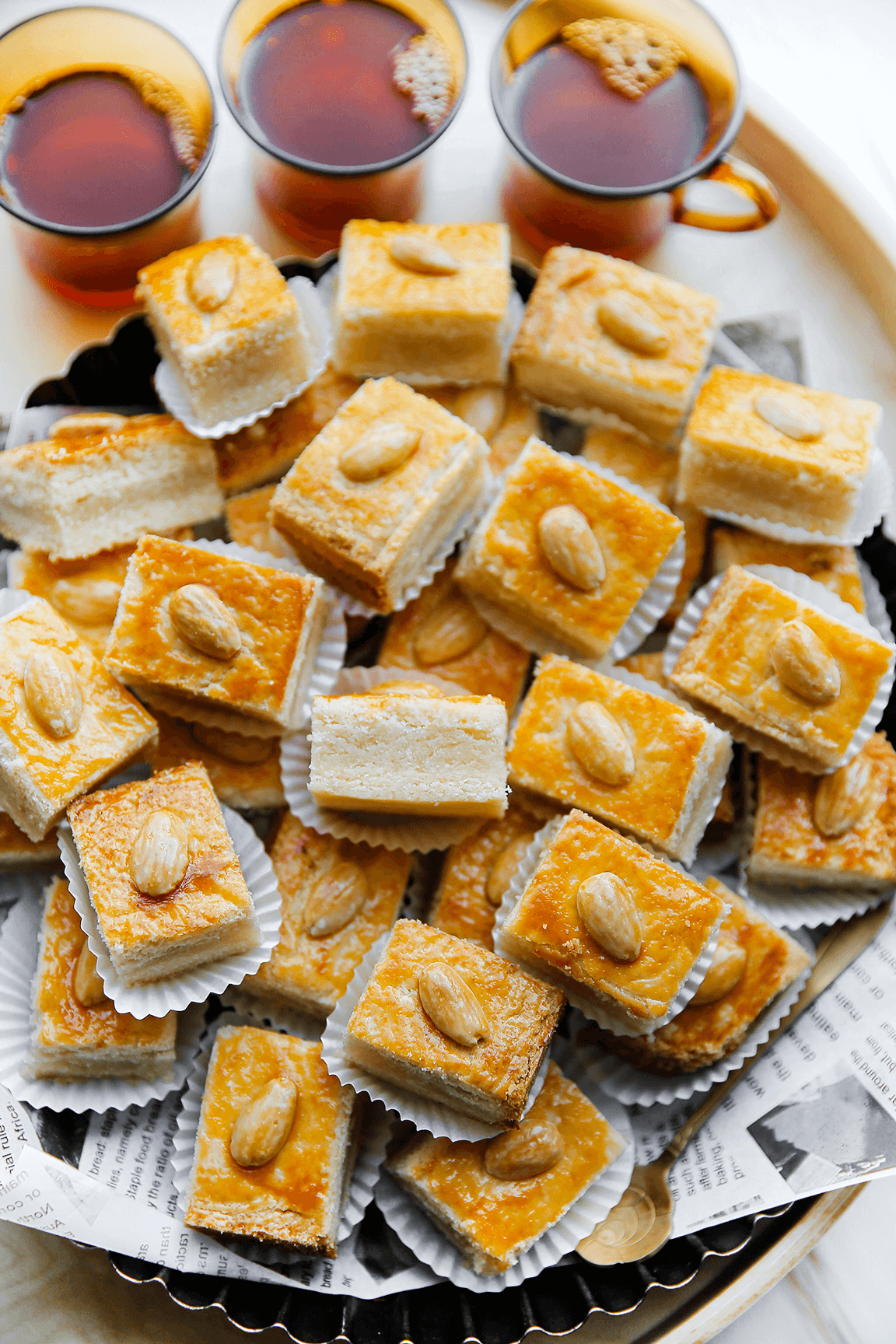 Gevulde mini koekjes eindresultaat
