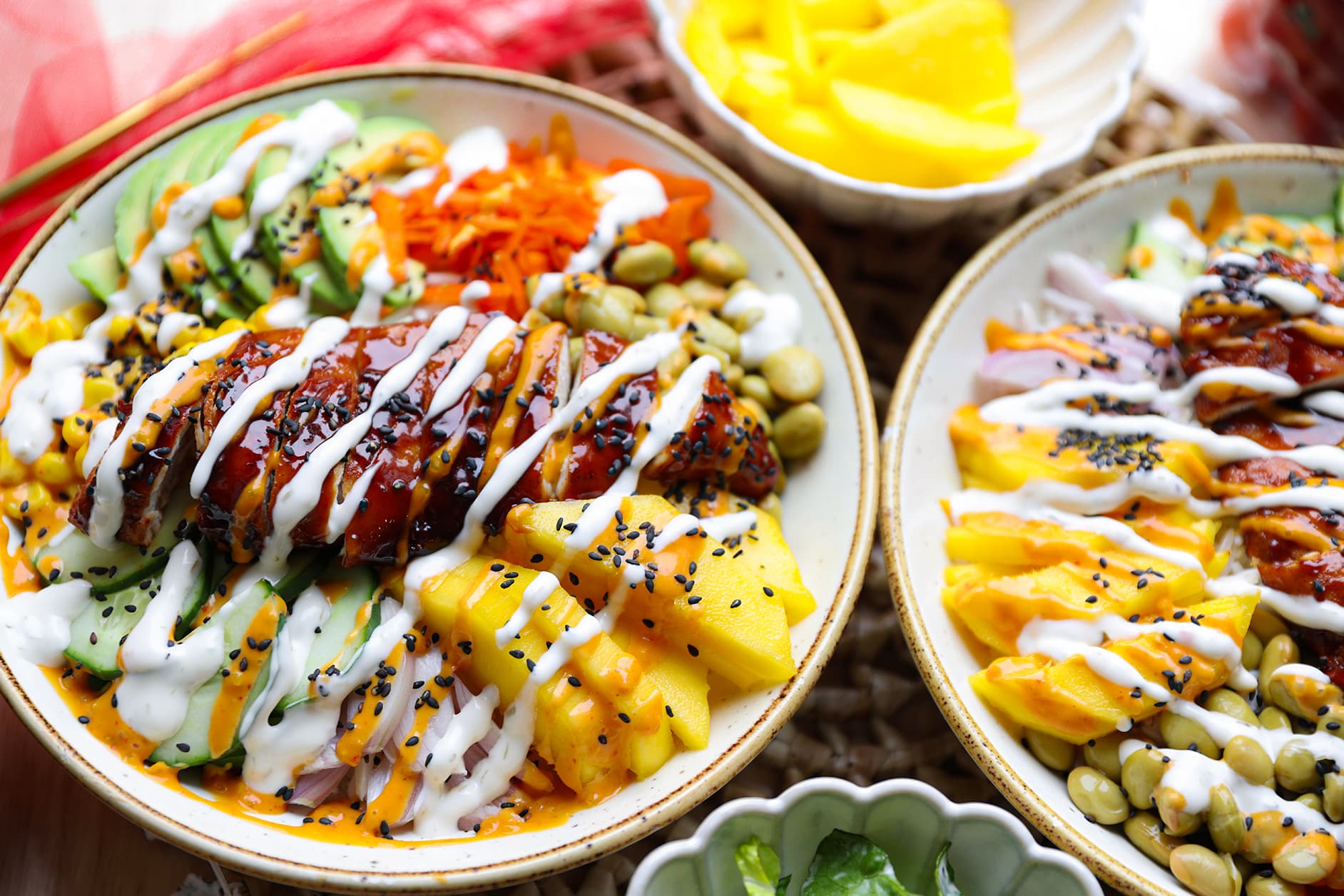 Poké Bowl met Kip