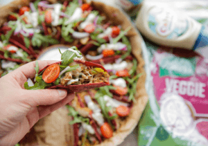 Rode bieten wraps met gehakt Kookmutsjes