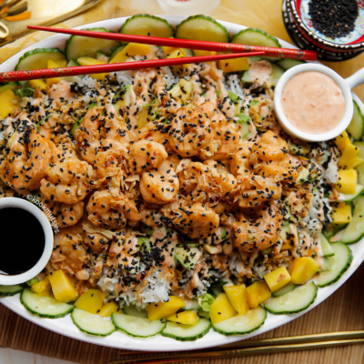 Sushi salade Kookmutsjes